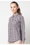 Kari Shirt in Grey Black Kari Shirt in Grey Black