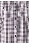 Kari Shirt in Grey Black Kari Shirt in Grey Black