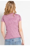 Abra Knit Top in Pink