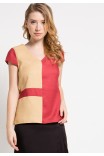 Eila Blouse in Yellow-Brown Eila Blouse in Yellow-Brown