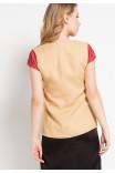 Eila Blouse in Yellow-Brown Eila Blouse in Yellow-Brown