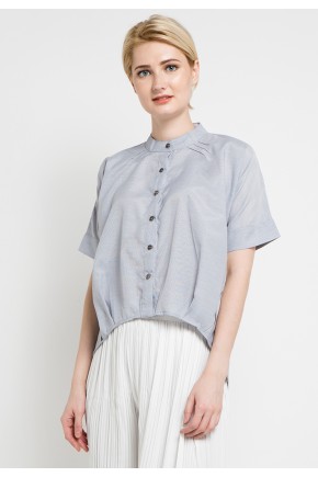 Eliza Blouse in Blue
