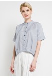 Eliza Blouse in Blue Eliza Blouse in Blue