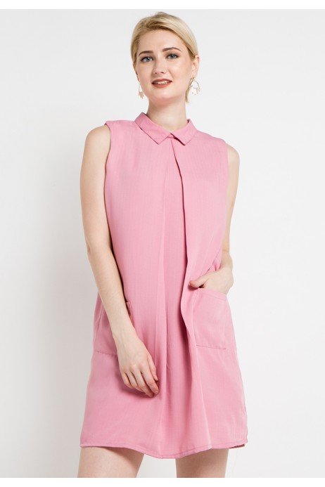 Flor Dress in Pink