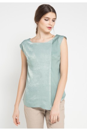 Dame Blouse in Green