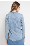 Hera Denim Shirt in Light Blue Hera Denim Shirt in Light Blue