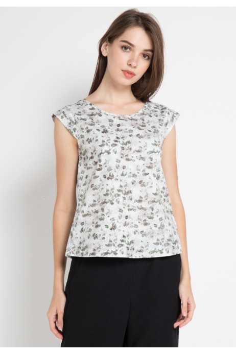 Corin Blouse in Green   Corin Blouse in Green