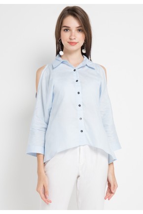 Evie Shirt in Blue