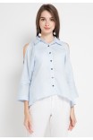 Evie Shirt in Blue Evie Shirt in Blue