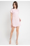 Sicily Shirt Dress in Pink
