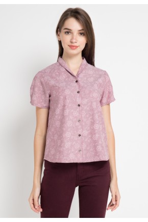 Tally Shirt in Maroon