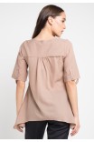 Fla Blouse in Beige Fla Blouse in Beige
