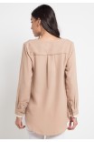 Amora Blouse in Beige