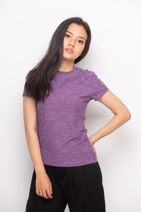 Abra Knit Top In Purple