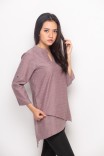 Ahava Assymetrical Top in Maroon Ahava Assymetrical Top in Maroon