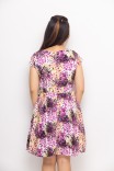 Amani Dress In Purple Print