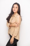 Evie Shirt in Beige Evie Shirt in Beige
