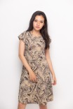 Gabby Knit Dress In Khaky Gabby Knit Dress In Khaky