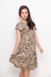 Gabby Knit Dress In Khaky Gabby Knit Dress In Khaky