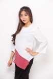 Hath Blouse In Pink And White Hath Blouse In Pink And White