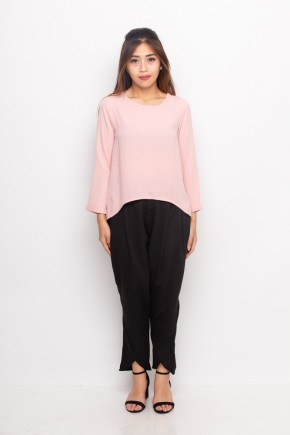Marie Blouse In Peach