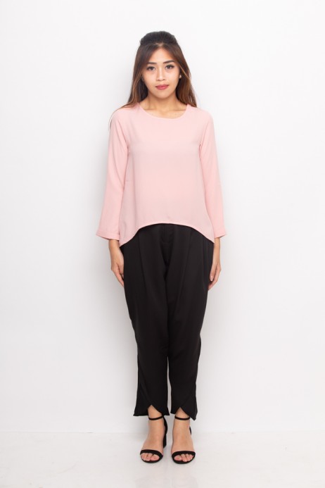 Marie Blouse In Peach Marie Blouse In Peach