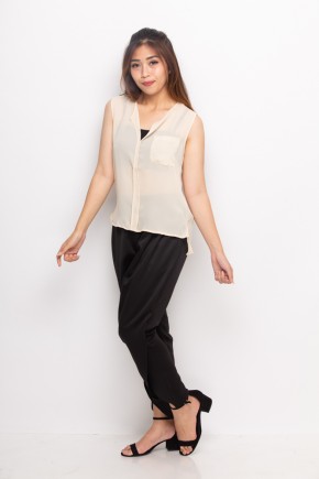 Naty Cream Top