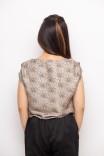 Nell Blouse Print In Brown Nell Blouse Print In Brown