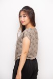 Nell Blouse Print In Brown Nell Blouse Print In Brown