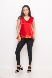 Rayna Blouse in Red Rayna Blouse in Red