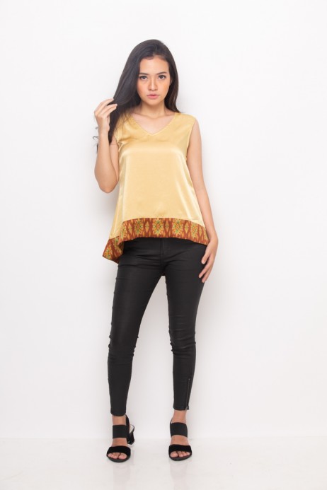 Rayna Blouse in Caramel