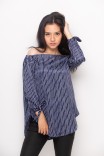 Toni Blouse Stripes InNavy Toni Blouse Stripes InNavy