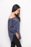 Toni Blouse Stripes InNavy Toni Blouse Stripes InNavy