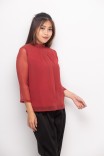Vita Blouse In Red Vita Blouse In Red