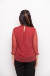 Vita Blouse In Red Vita Blouse In Red