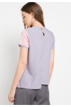 Ellen Blouse In Pink And Grey Ellen Blouse In Pink And Grey