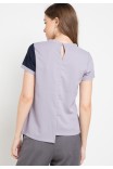 Ellen Blouse In Pink And Grey Ellen Blouse In Pink And Grey
