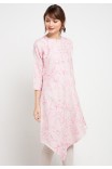Anika Assymertical Tunic In Pink Anika Assymertical Tunic In Pink