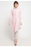 Anika Assymertical Tunic In Pink Anika Assymertical Tunic In Pink