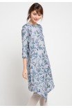 Anika Assymertical Tunic In Pink Anika Assymertical Tunic In Pink
