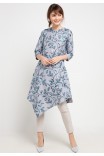 Anika Assymertical Tunic In Pink Anika Assymertical Tunic In Pink