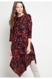 Anika Assymertical Tunic In Pink Anika Assymertical Tunic In Pink