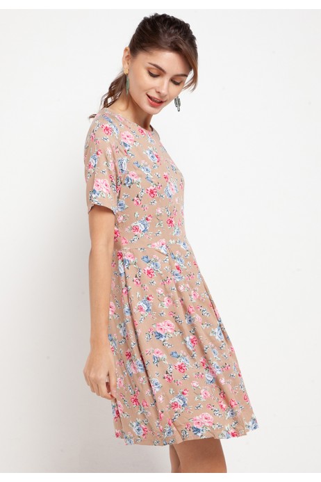 Maddie Dress in Brown Maddie Dress in Brown