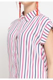 Leenda Blouse in Pink Stripes