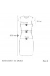 Vega Knit Dress in Black-White Vega Knit Dress in Black-White