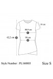 Plume Assymertical Blouse In Blue Print Plume Assymertical Blouse In Blue Print