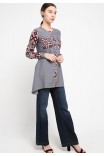 Sophistix Burns Blouse In Maroon Sophistix Burns Blouse In Maroon
