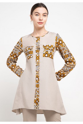 Sophistix Burns Blouse In Mustard