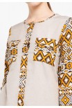 Sophistix Burns Blouse In Mustard Sophistix Burns Blouse In Mustard