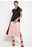 Accra Blouse With Lace In Black Accra Blouse With Lace In Black